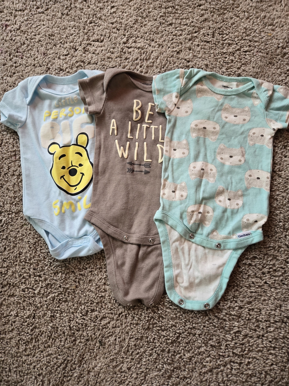 3, 0-3 Mo Onesie Bundle